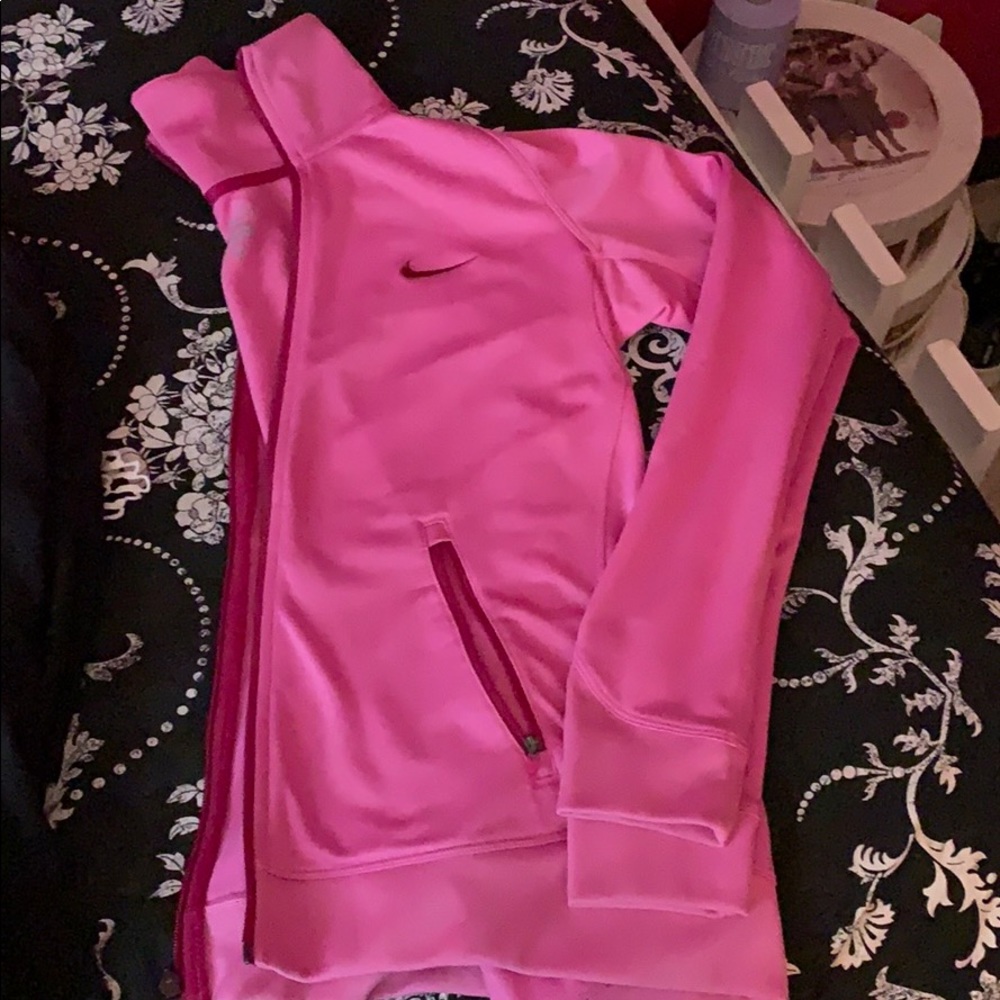 Nike dri-fit zip up